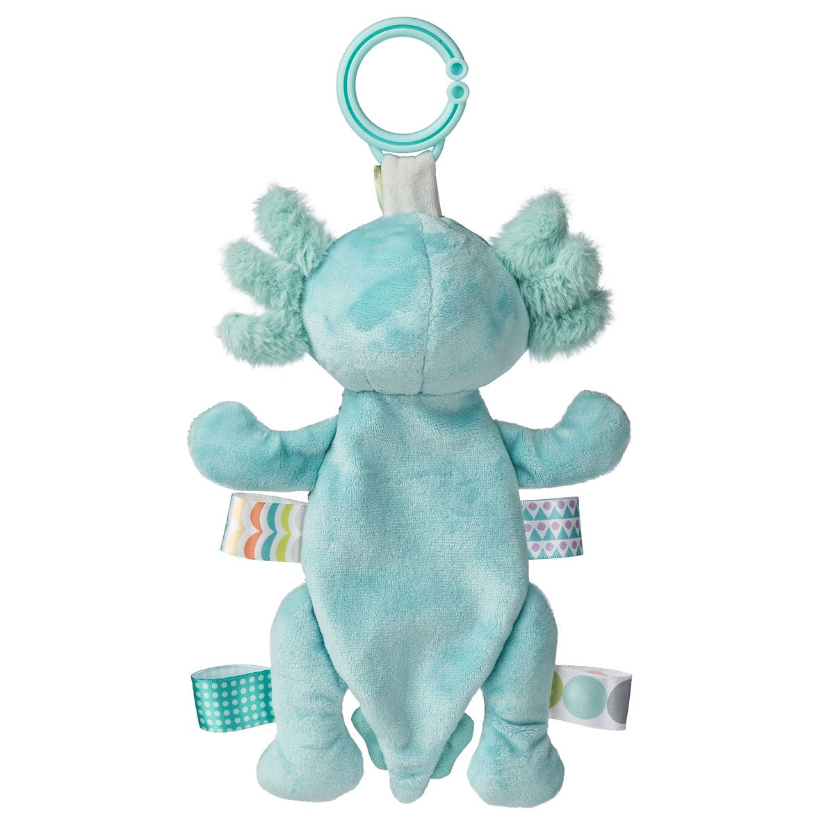 Mary Meyer 'Taggies' Aqua Crinkle Fizzy Axolotl