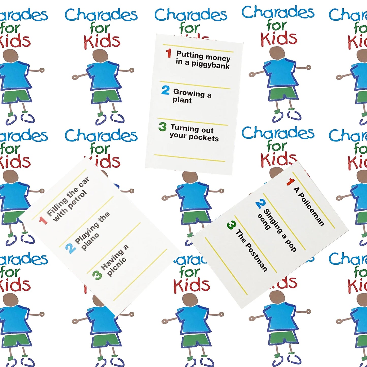 University Games 'Charades For Kids' Acting & Guessing Game