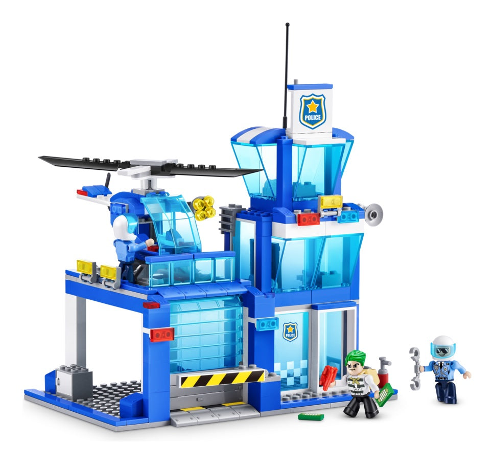 ZURU MAX City Police Station Construction Set