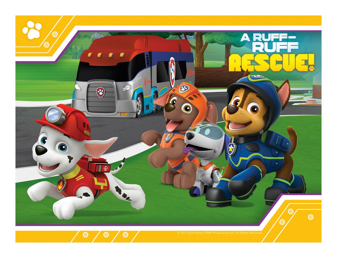 Ravensburger Paw Patrol 4 In A Box Jigsaw Puzzle Set