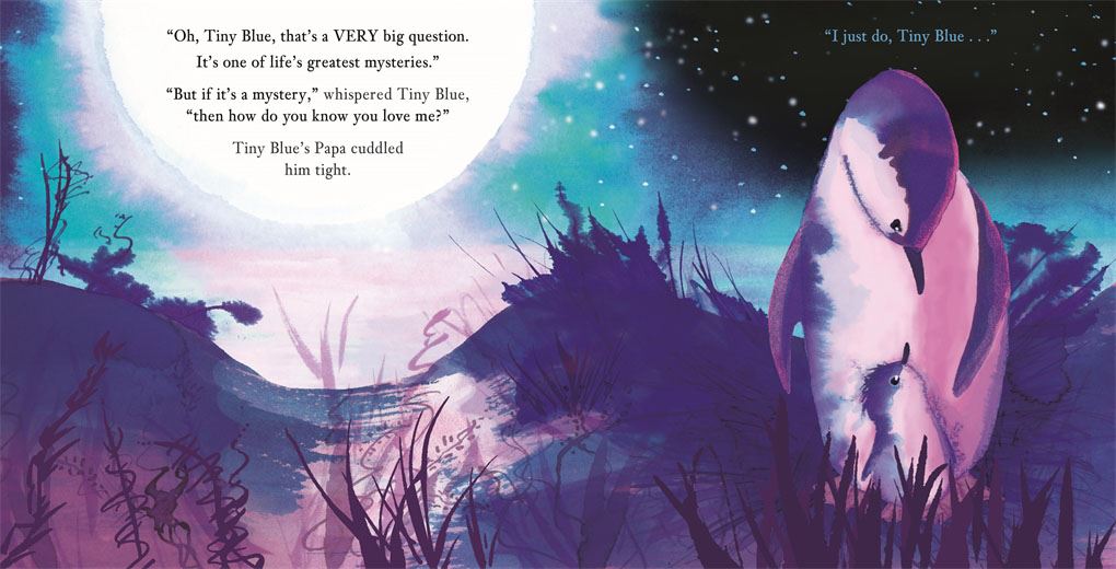 'Tiny Blue, I Love You' Paperback Book