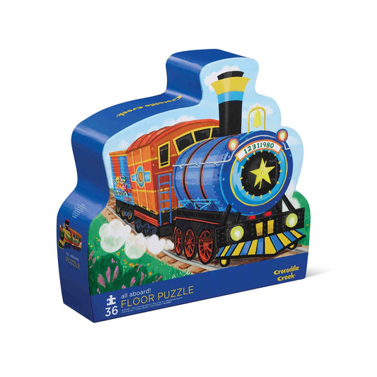 Crocodile Creek 'All Aboard' 36 Piece Floor Jigsaw Puzzle