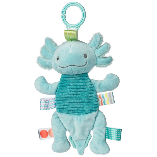 Mary Meyer 'Taggies' Aqua Crinkle Fizzy Axolotl