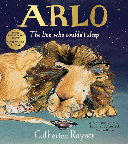 'Arlo The Lion Who Couldn't Sleep' Paperback Book