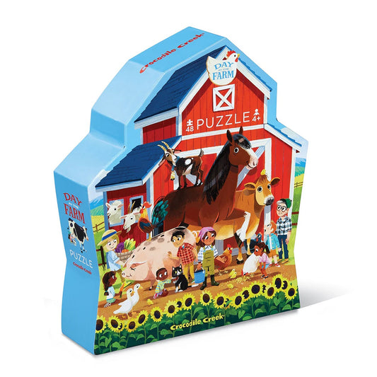 Crocodile Creek 'Day At The Farm' 48 Piece Jigsaw Puzzle