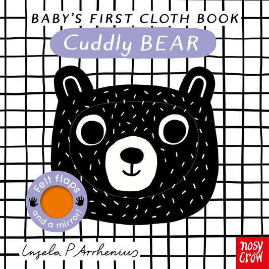 Baby's First Cloth Book 'Cuddly Bear' Fabric Book