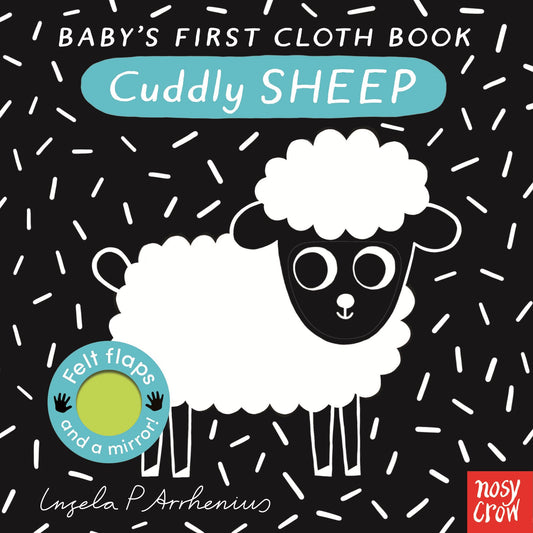 Baby's First Cloth Book 'Cuddly Sheep' Fabric Book