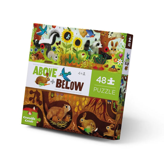 Crocodile Creek 'Above & Below: Backyard Discovery' 48 Piece Jigsaw Puzzle