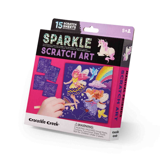 Crocodile Creek 'Magical Friends' Scratch Art