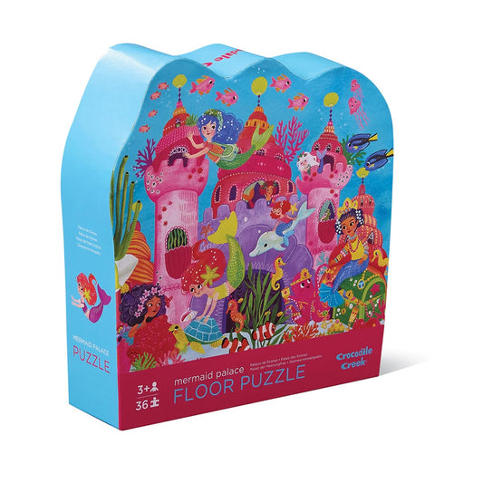 Crocodile Creek 'Mermaid Palace' 36 Piece Floor Jigsaw Puzzle