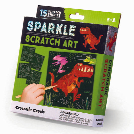 Crocodile Creek 'Dinosaur' Scratch Art