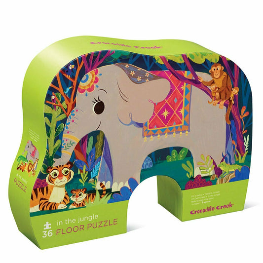 Crocodile Creek 'In The Jungle' 36 Piece Floor Jigsaw Puzzle