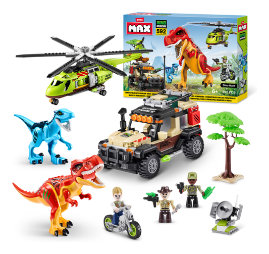 ZURU MAX Dino Build Construction Set