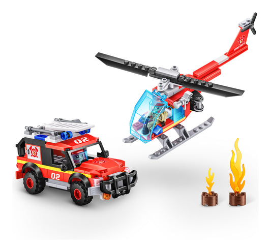ZURU MAX City Fire Rescue Construction Set