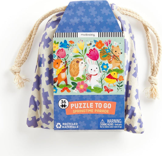 Mudpuppy 'Springtime Parade' 36 Piece Jigsaw Puzzle