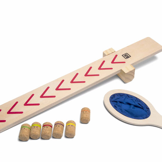 BS Toys Wooden 'Ninja Launcher' Outdoor Game