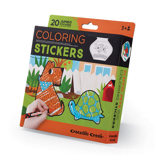 Crocodile Creek 'Playful Pets' Colouring Stickers