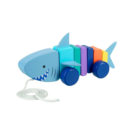 Orange Tree Toys Wooden 'Pull Along' Shark