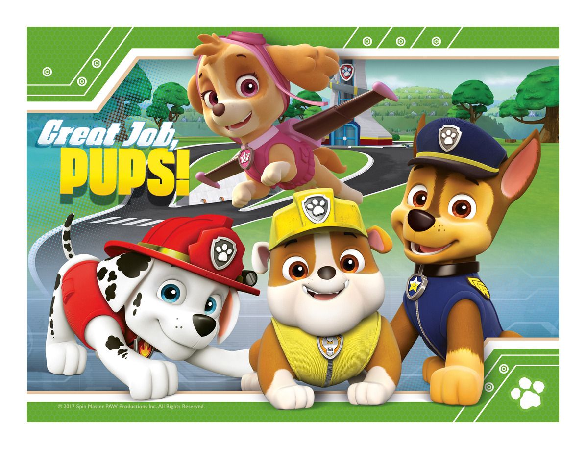 Ravensburger Paw Patrol 4 In A Box Jigsaw Puzzle Set