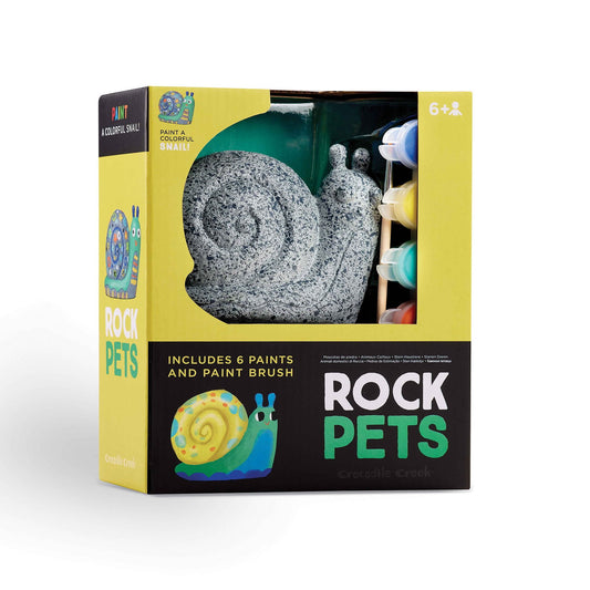 Crocodile Creek 'Snail' Rock Pet Painting Set