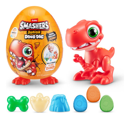 ZURU SMASHERS Junior Dino Dig S1 Small Egg Assortment
