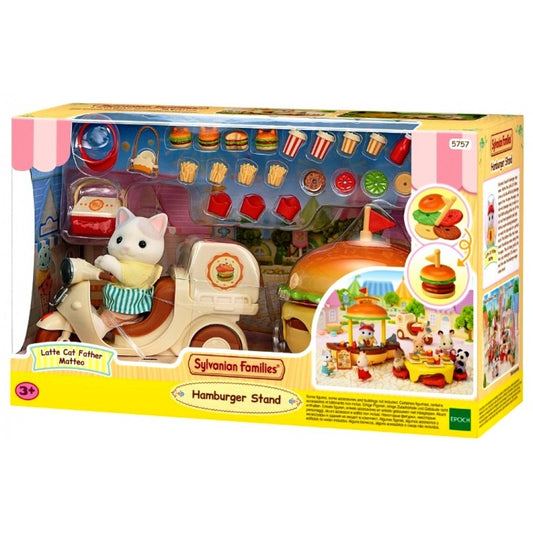 Sylvanian Families Hamburger Stand Play Set