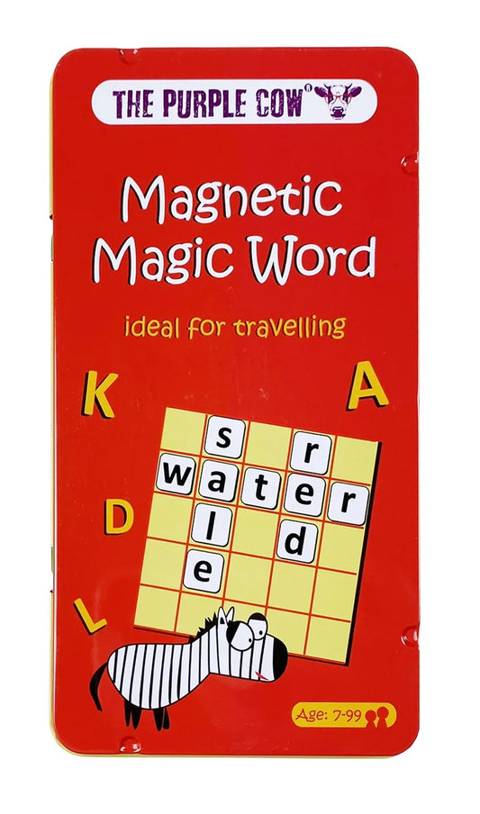 The Purple Cow 'Magic Word' Magnetic Travel Game