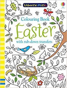 Usborne Minis 'Easter Colouring' Paperback Book